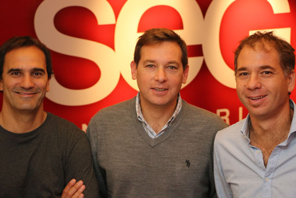 Fernando Schaich, Ernesto Elenter y Diego Garfinkel 