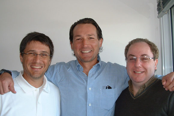 Ariel Lijtenstein, Pablo Elenter y Sergio Oberlander